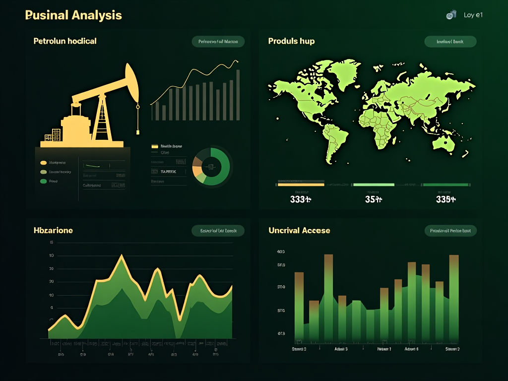 Análisis gráfico del sector petrolero mexicano