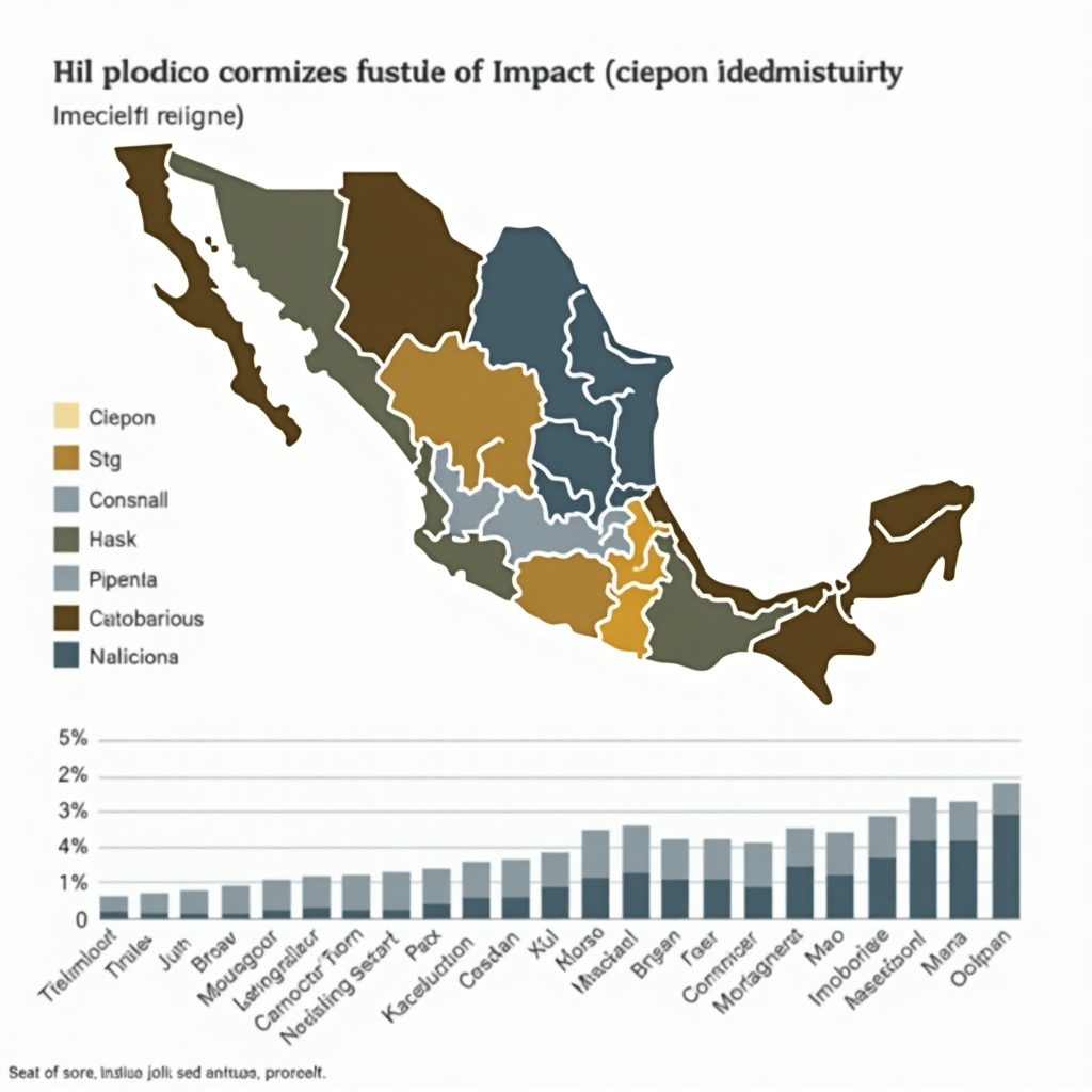 Gráfico de impacto económico del sector petrolero